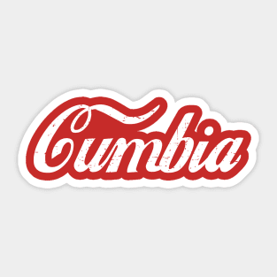 Cumbia - Cola Sticker